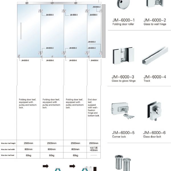 Folding door